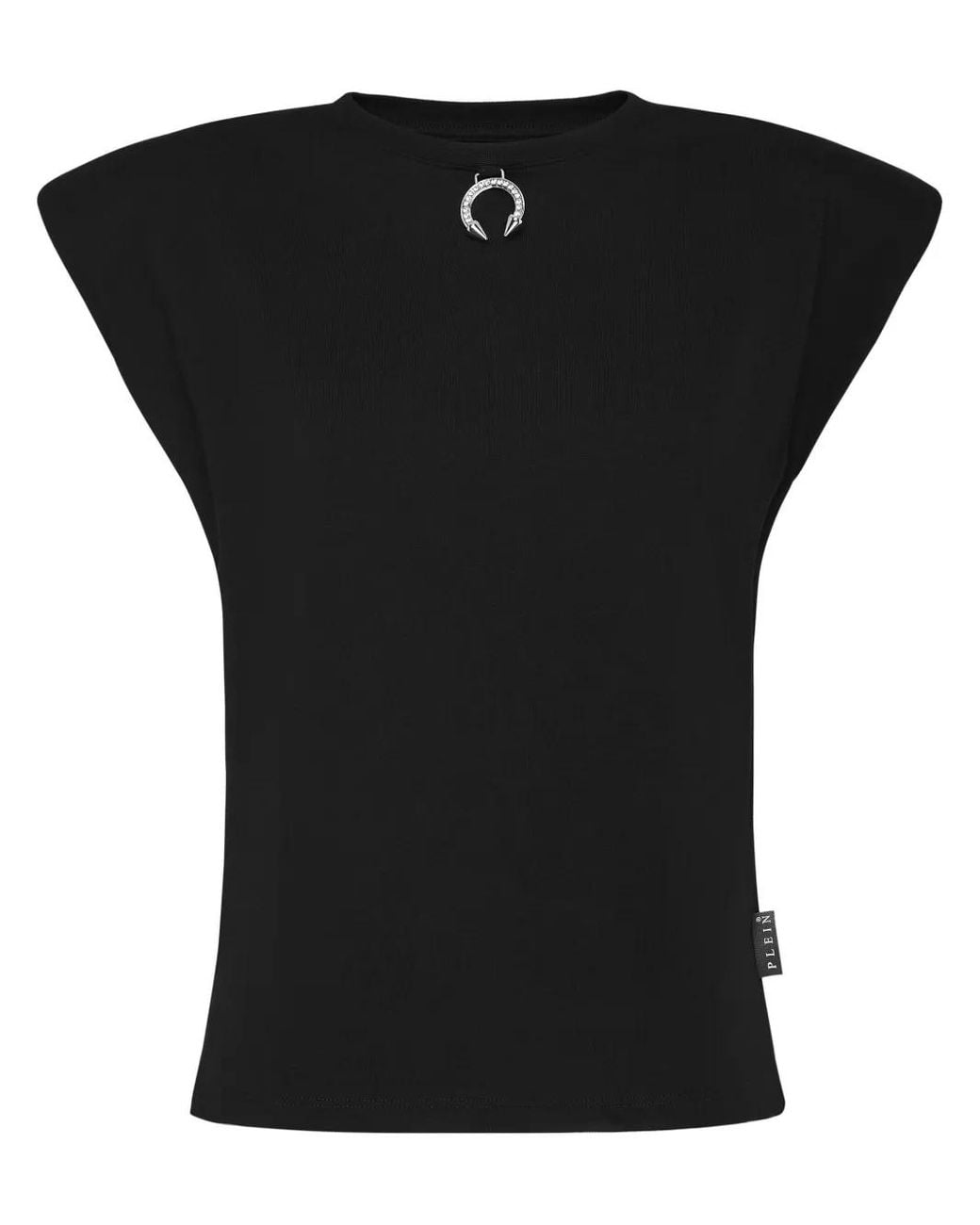 Top Philipp Plein en coloris Black
