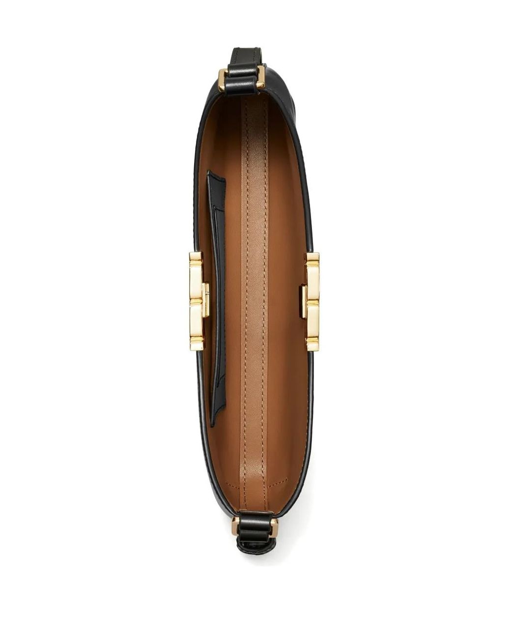 Tory Burch Black Eleanor Leather Shoulder Bag