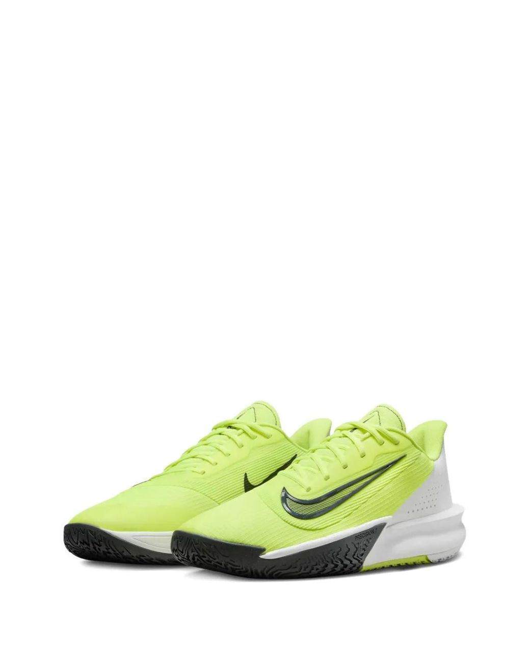 Nike Green Precision Vii "Volt" Sneakers for men
