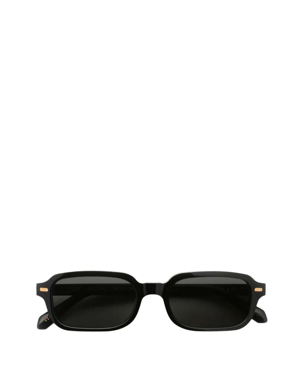 Gast Black Voce Rectangle-Frame Sunglasses