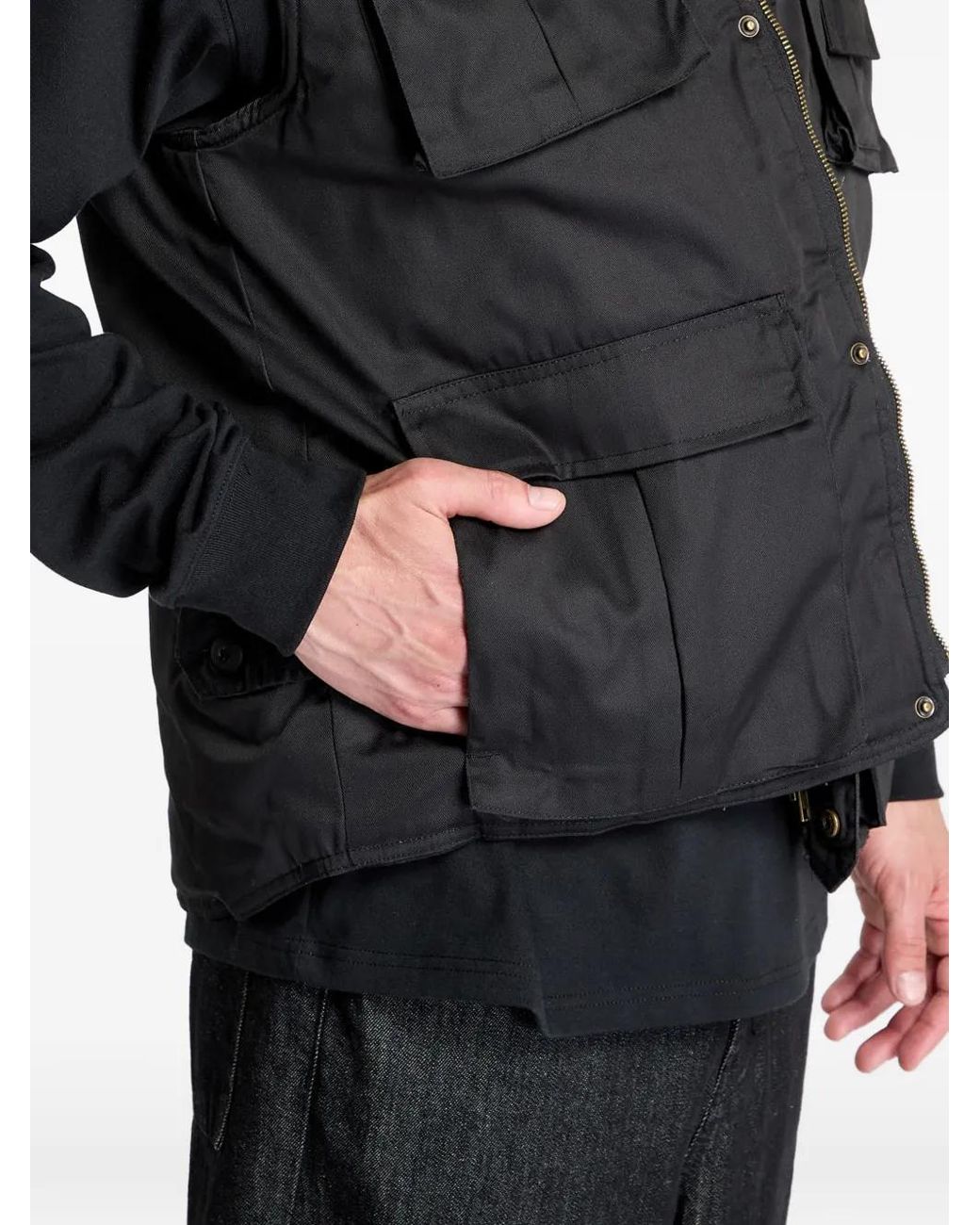 Chaleco Ranger Con Múltiples Bolsillos Urban Classics de hombre de color Black