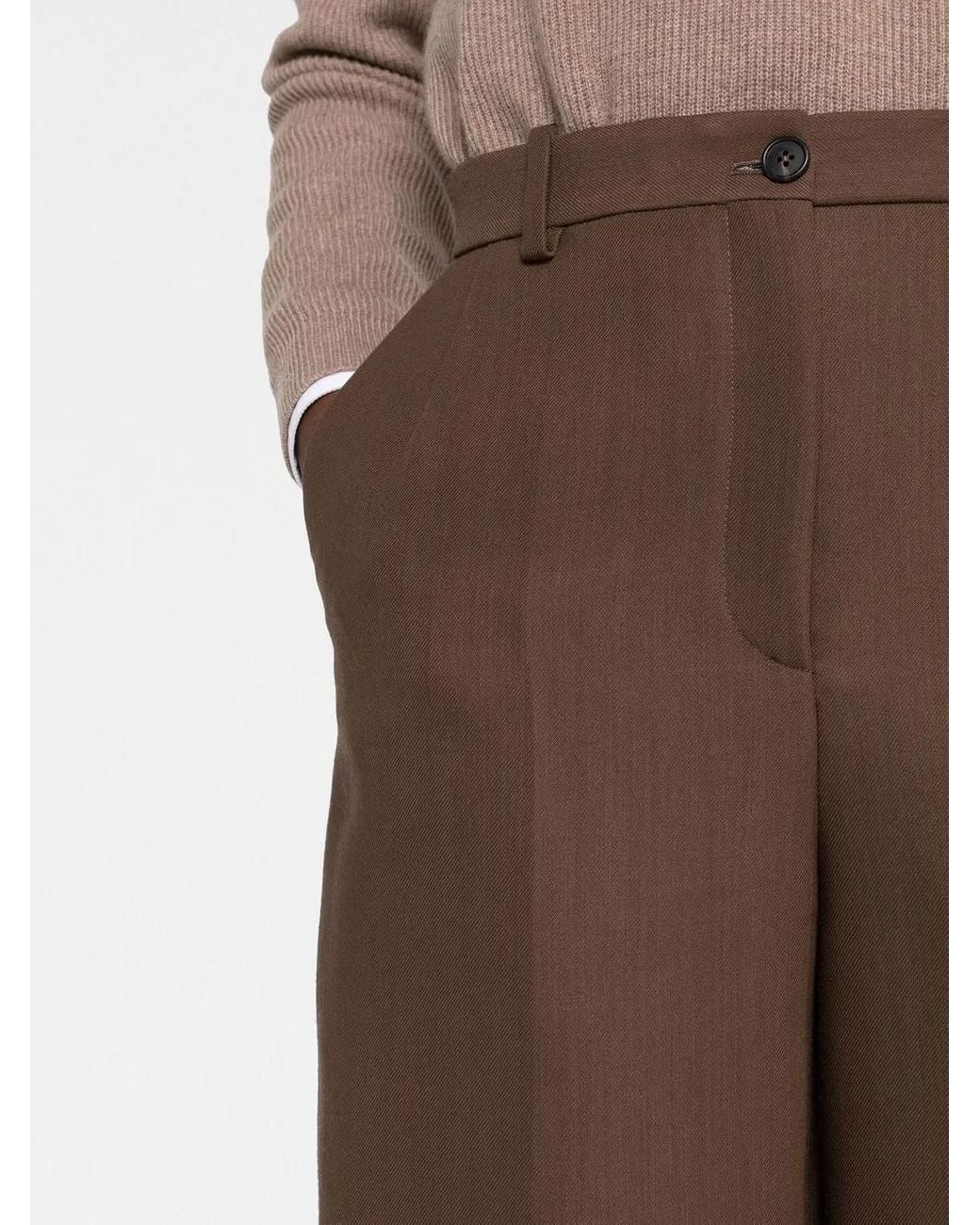 The Row Hose ワイドパンツ Brown