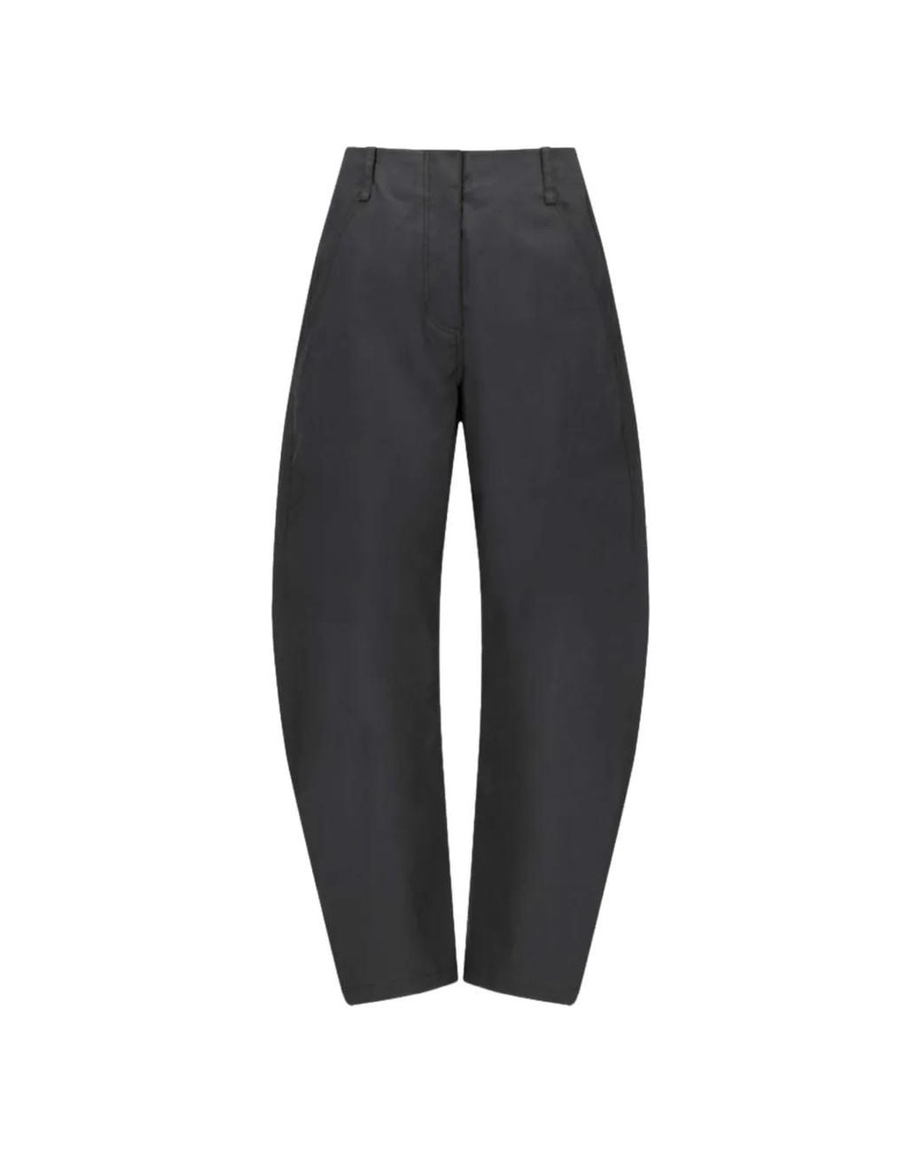 Amomento Blue Curved Trousers