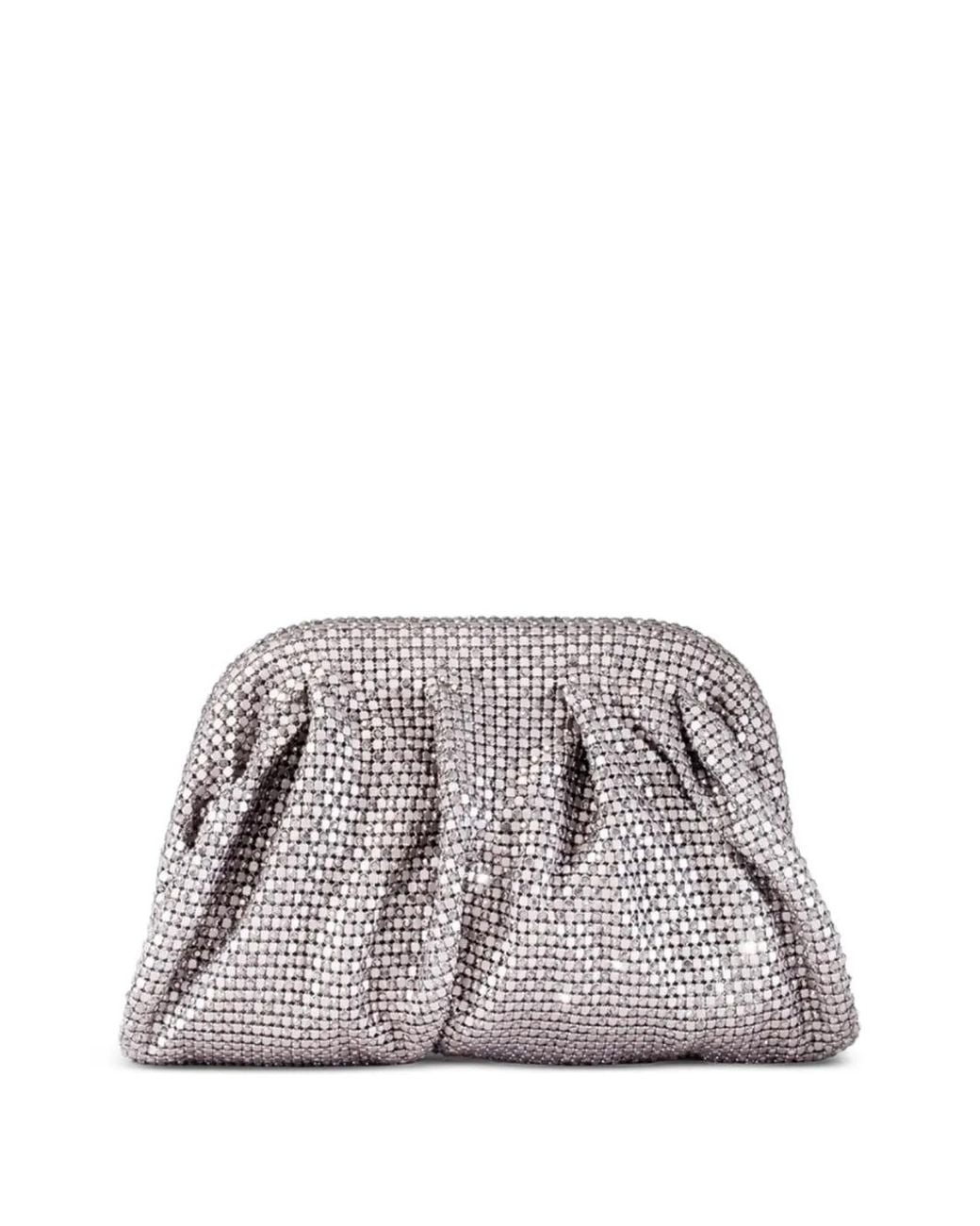 Benedetta Bruzziches Gray La Petite Venus Clutch Bag