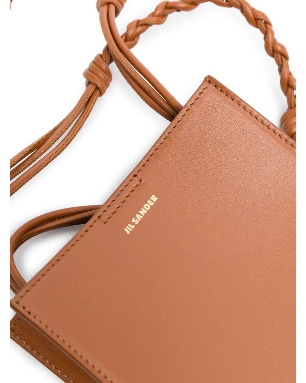 Jil Sander White Tangle Shoulder Bag
