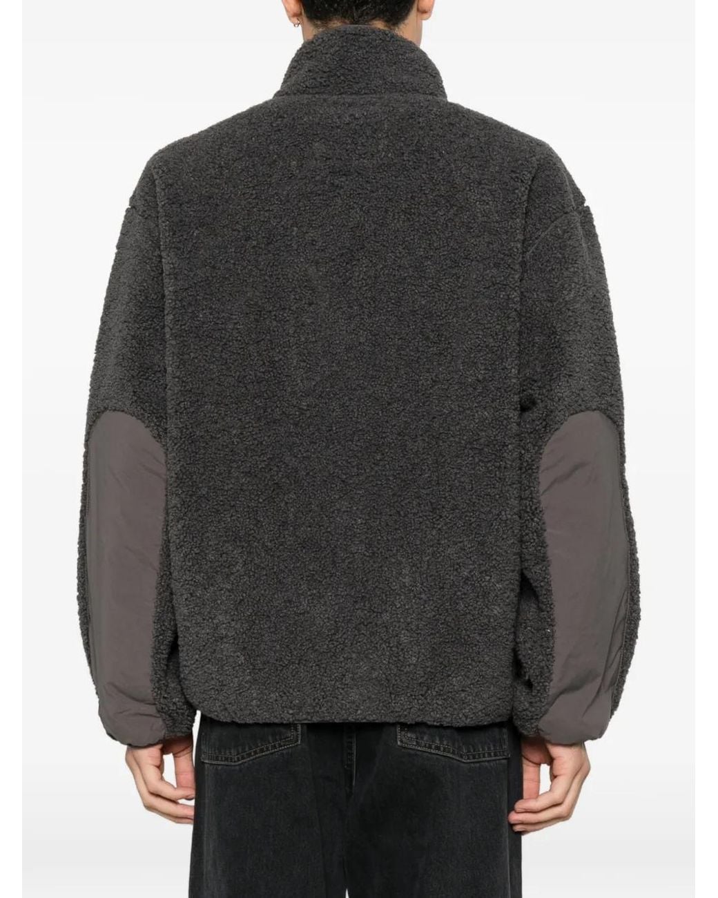 Maison Kitsuné Black Fleece Panelled Jacket for men