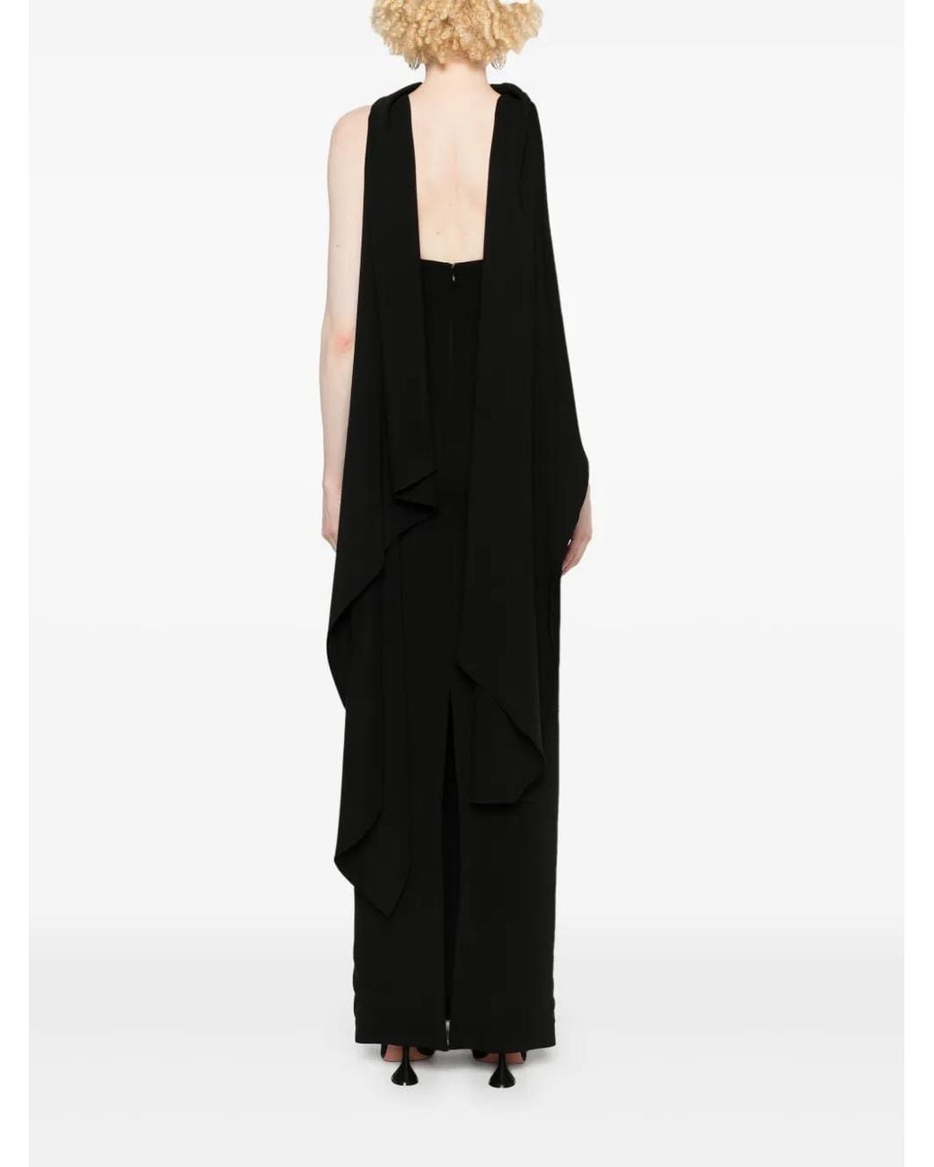 Solace London Black Emerson Gown