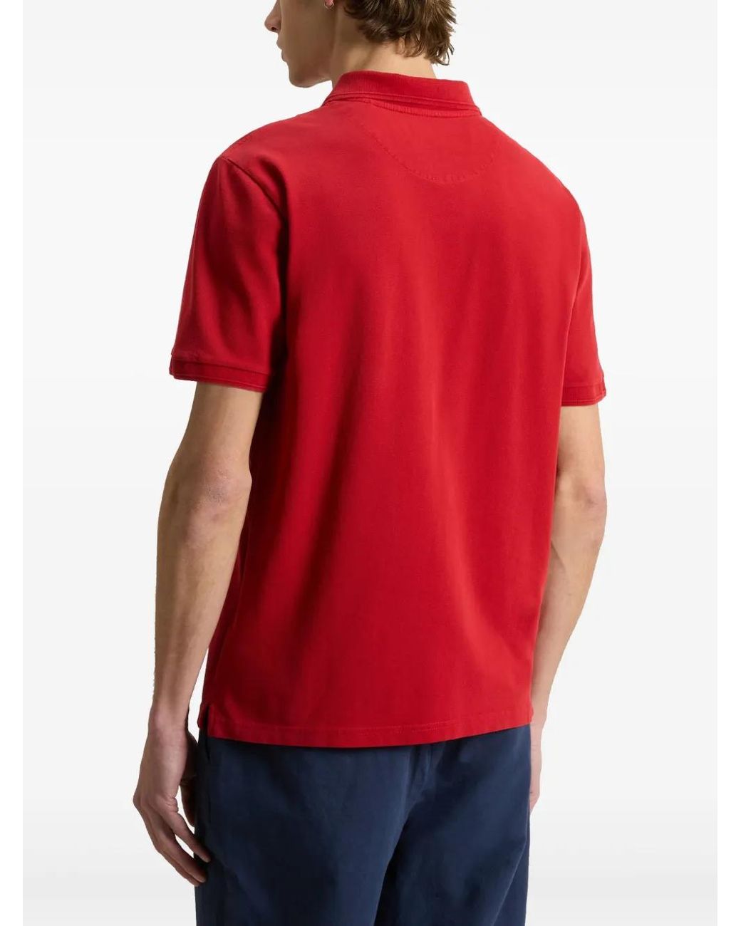 Woolrich Red Mackinack Polo Shirt for men