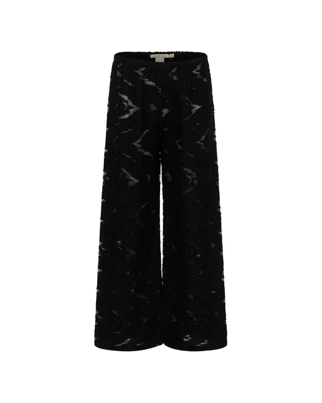 Paramidonna Black Margaret Trousers
