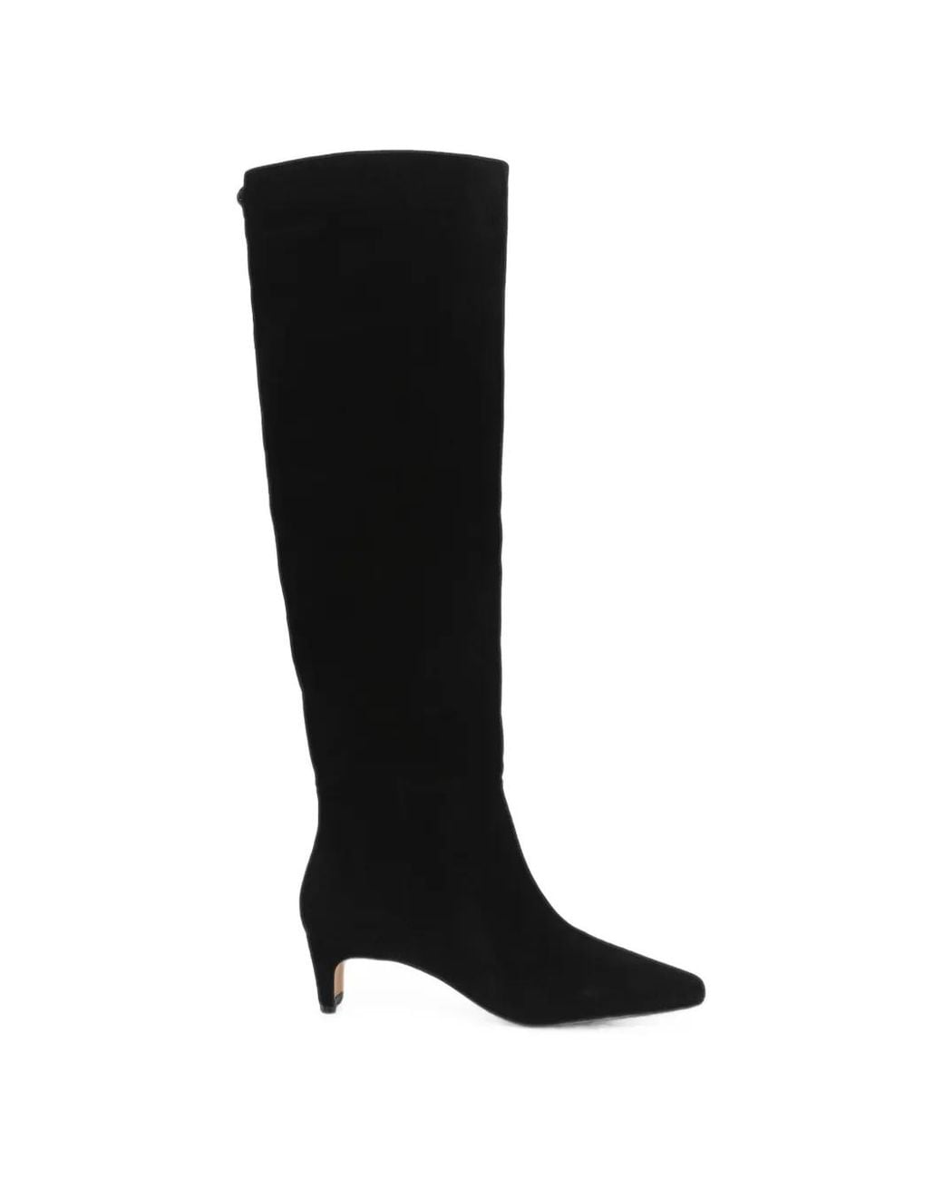 Kurt Geiger Black Ascot Knee Boots