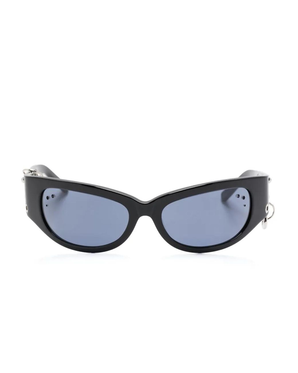 Justine Clenquet Clara Sunglasses in Blue Lyst UK