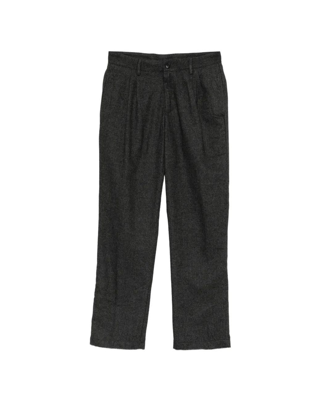 Karl Lagerfeld Black Kl-Clifford Pleated Trousers for men