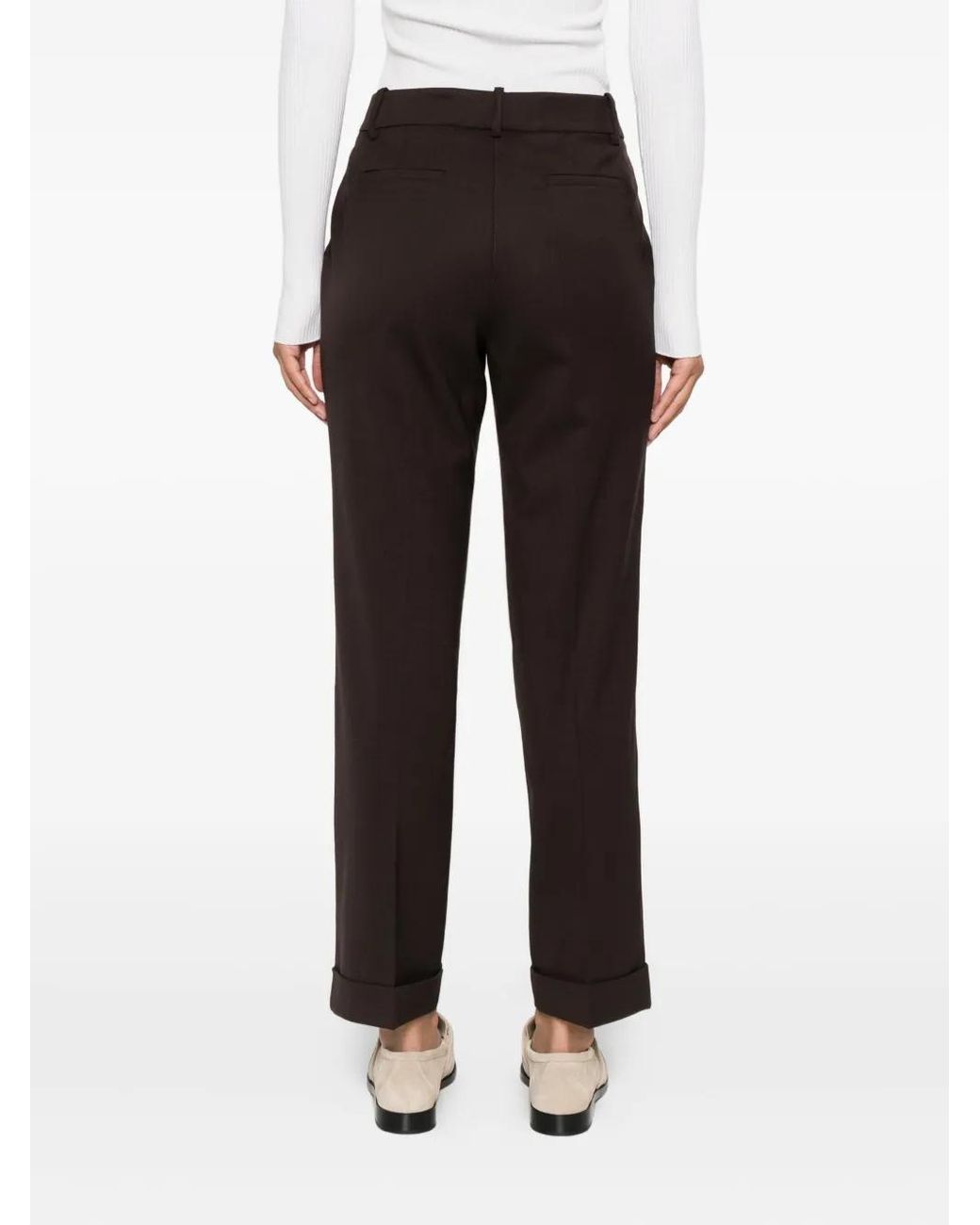P.A.R.O.S.H. Broek Met Cuffs in het Gray