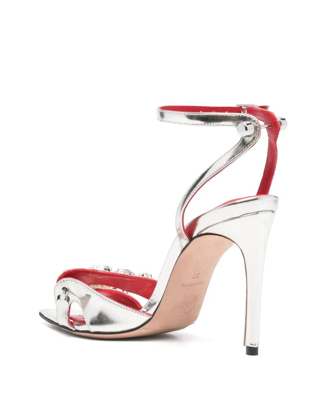 HARDOT Pink Booty 100Mm Sandals