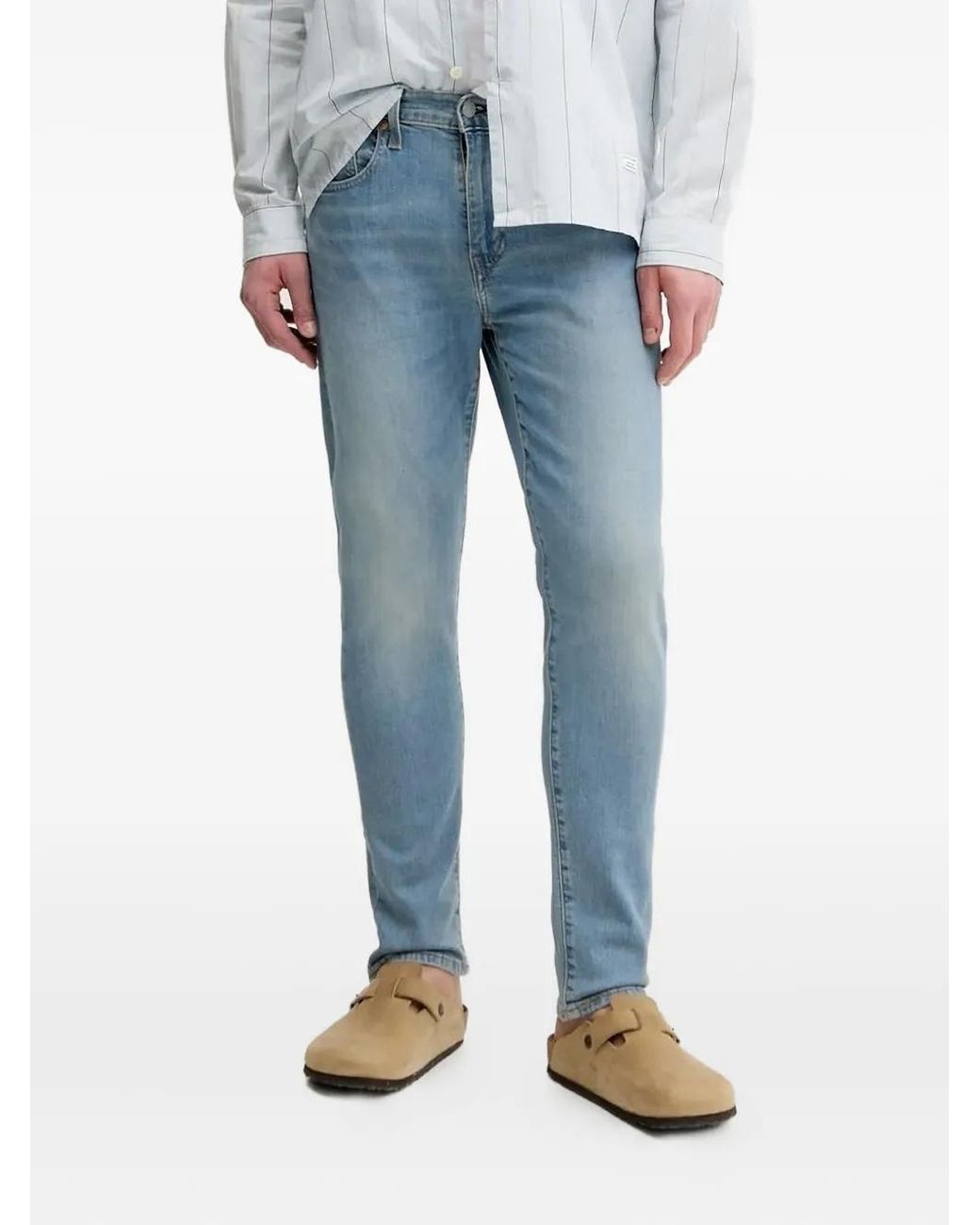Vaqueros Ajustados Slim 512 Levi's de hombre de color Blue