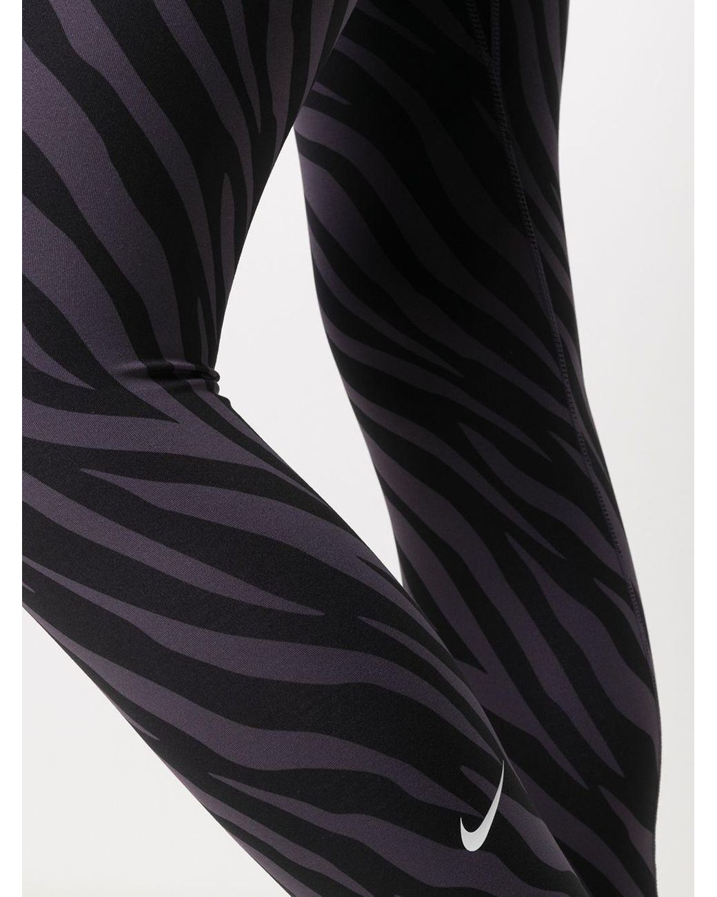 Nike Zebra Print Performance leggings in Purple | Lyst Canada