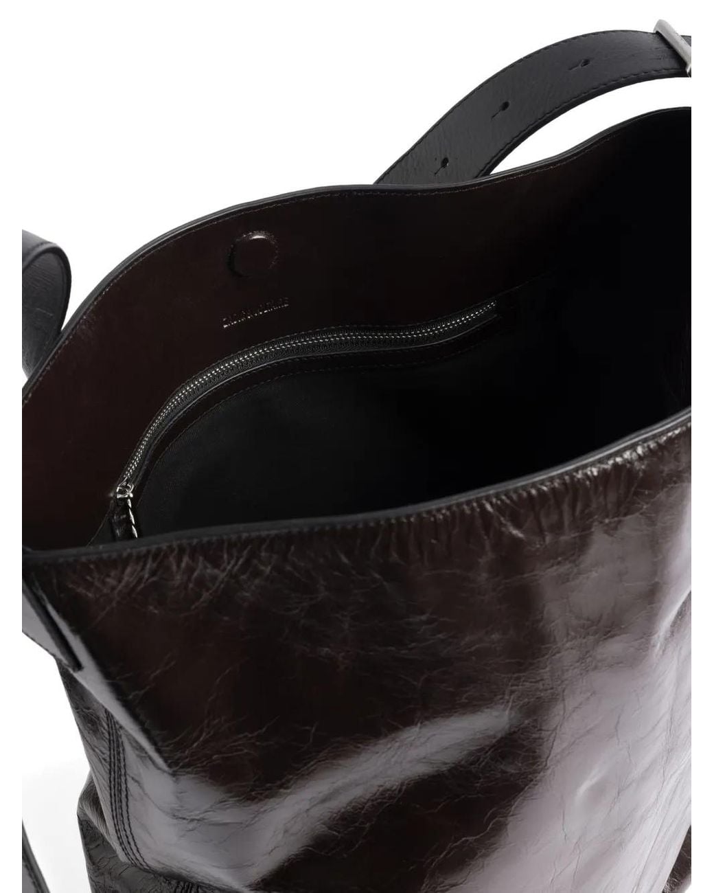 Zadig & Voltaire Black Jane Patent Bag