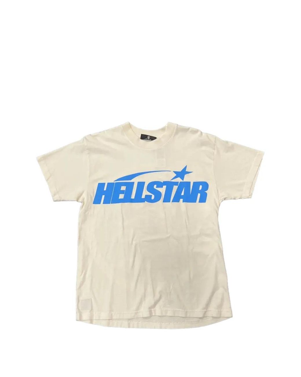 HELLSTAR Blue Logo-Print T-Shirt for men