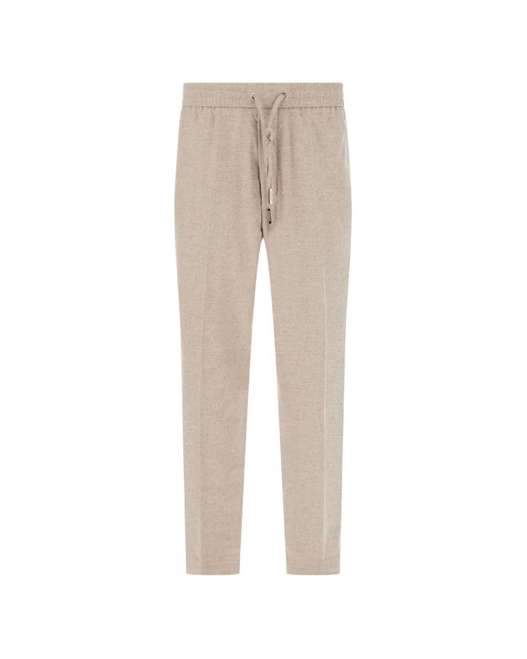 Iceberg Natural Drawstring Trousers for men