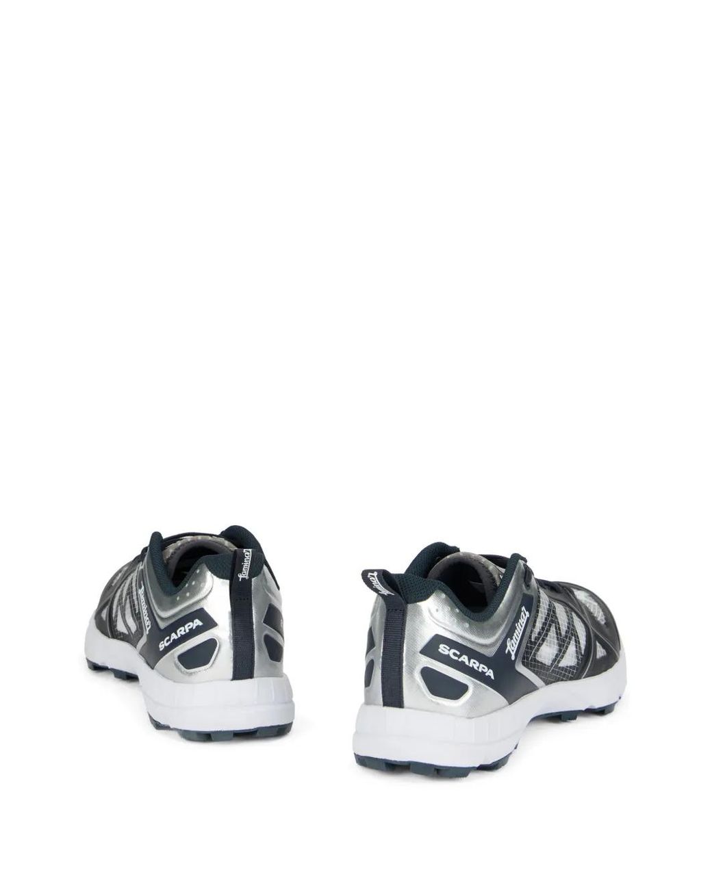 Herno White Mesh-Panel Sneakers for men