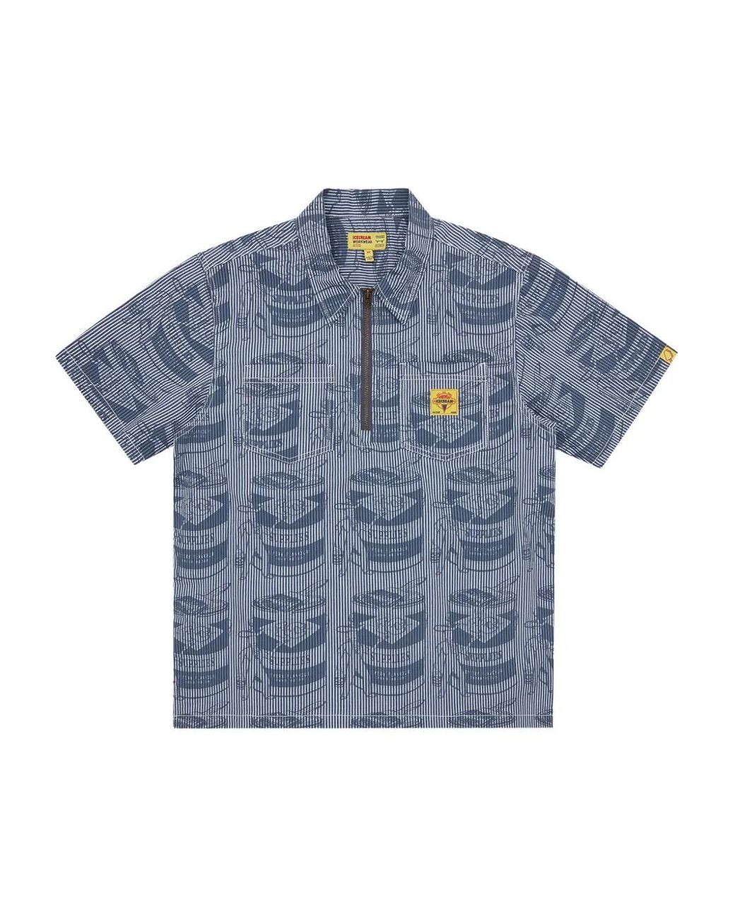 ICECREAM Blue Ic Supplies Work Shirt