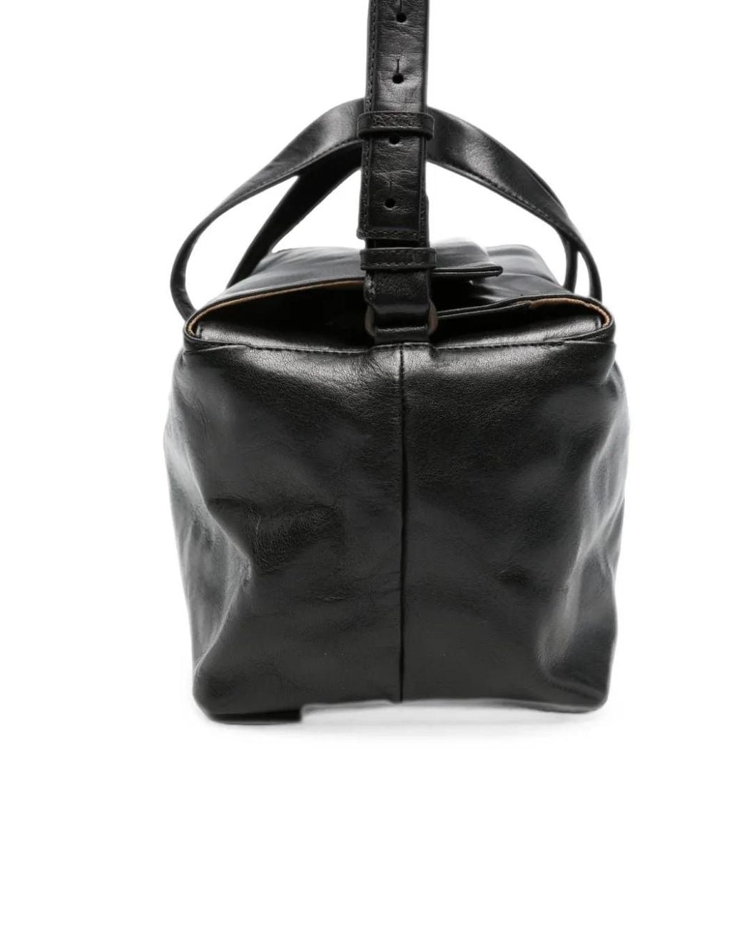 Dylan George Black Two-Handle Tote Bag