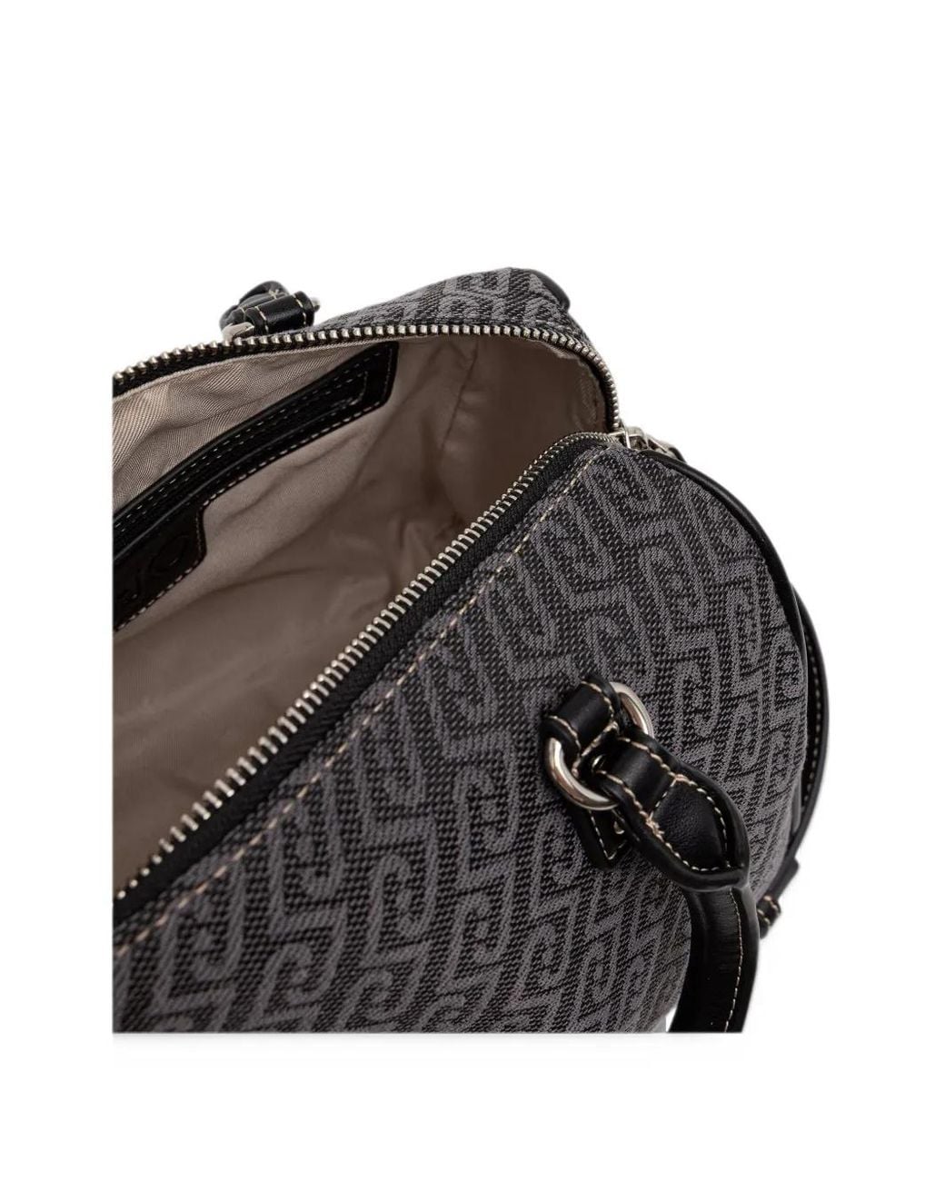 Liu Jo Monogram-Print Tote Bag in Black | Lyst