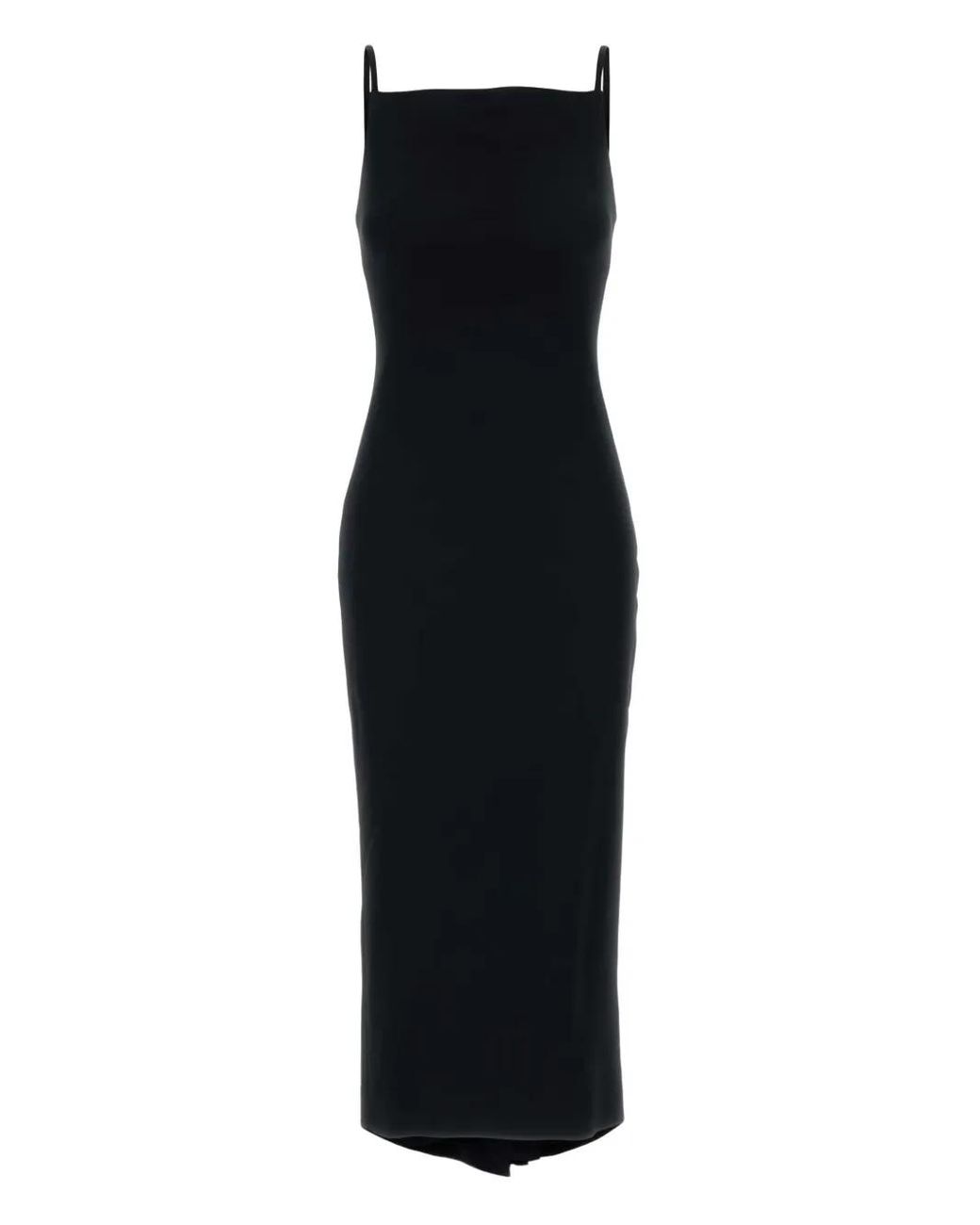 Robe Midi En Cady À Drapé Givenchy en coloris Black