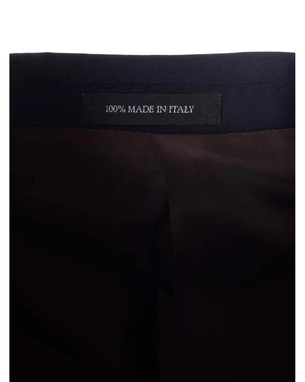 Al Duca D'aosta Blue Travel Single-Breasted Wool Blazer for men
