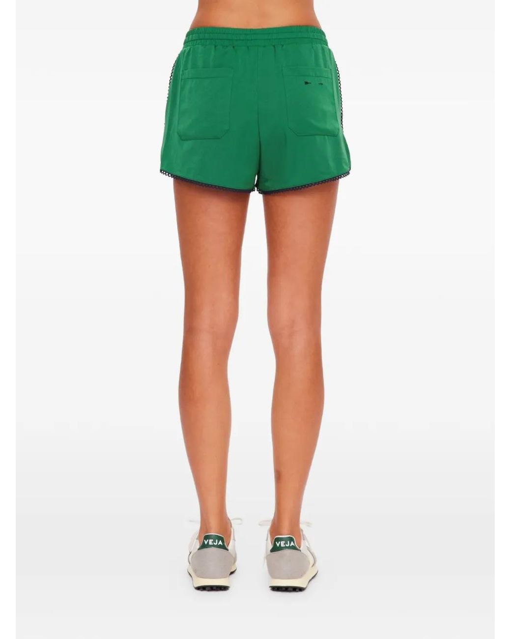 Shorts Da Corsa Austen di The Upside in Green