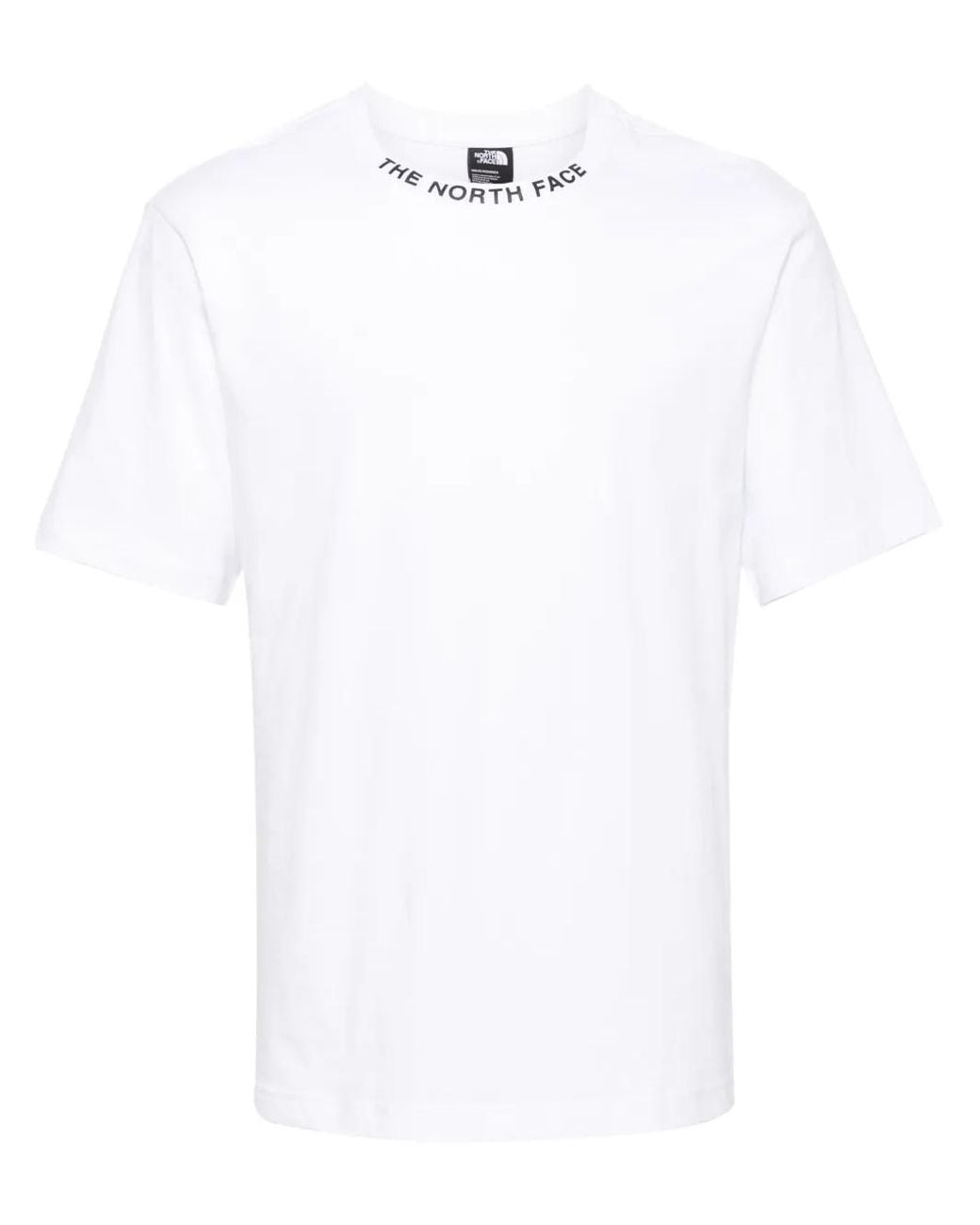 The North Face White Logo Print T-Shirt for men