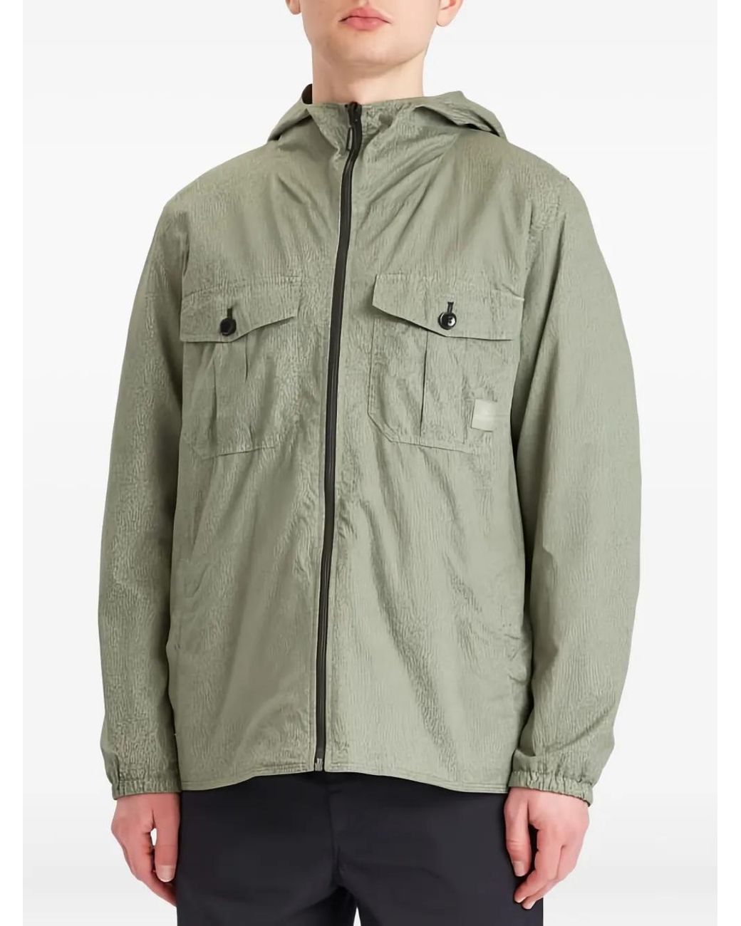 Paul Smith Green Hooded Pocket Jacket for men