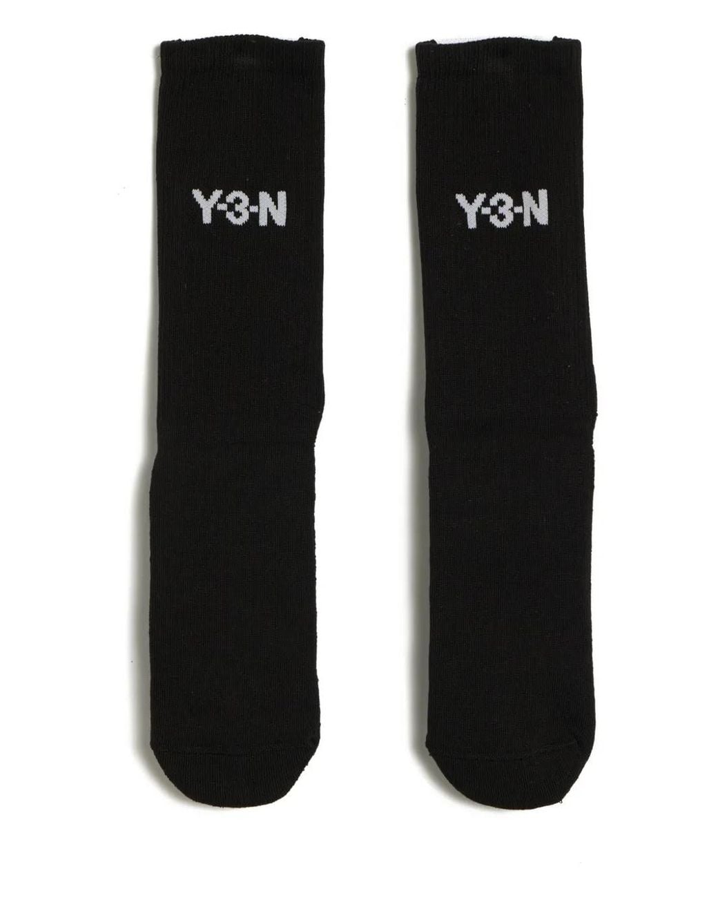 Y-3 Black X Neighborhood Logo Socks