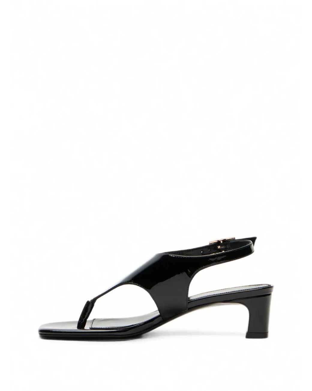 Stuart Weitzman Black Baby Babette Slingback Sandals