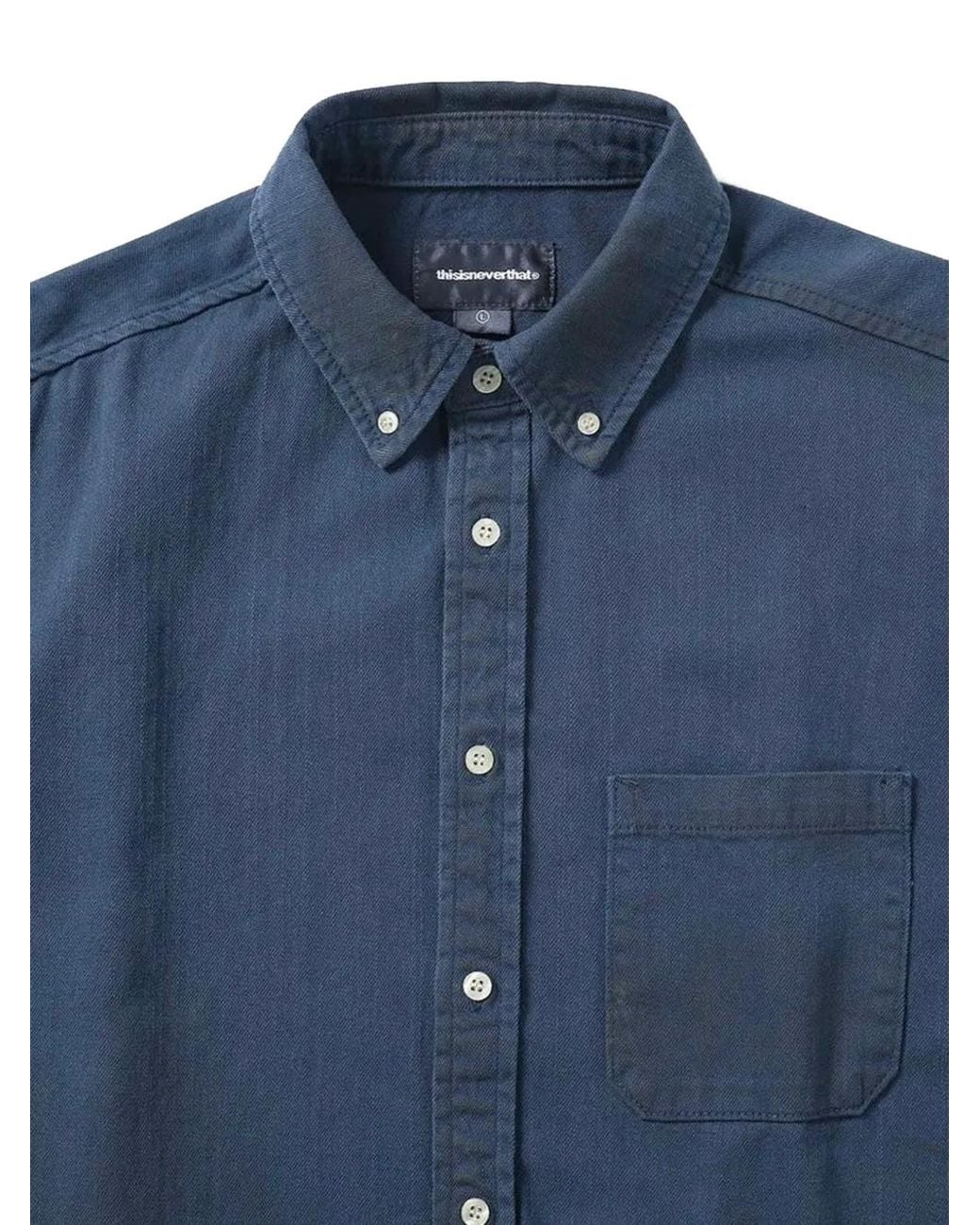 Thisisneverthat Hemd Mit Logo in Blue für Herren