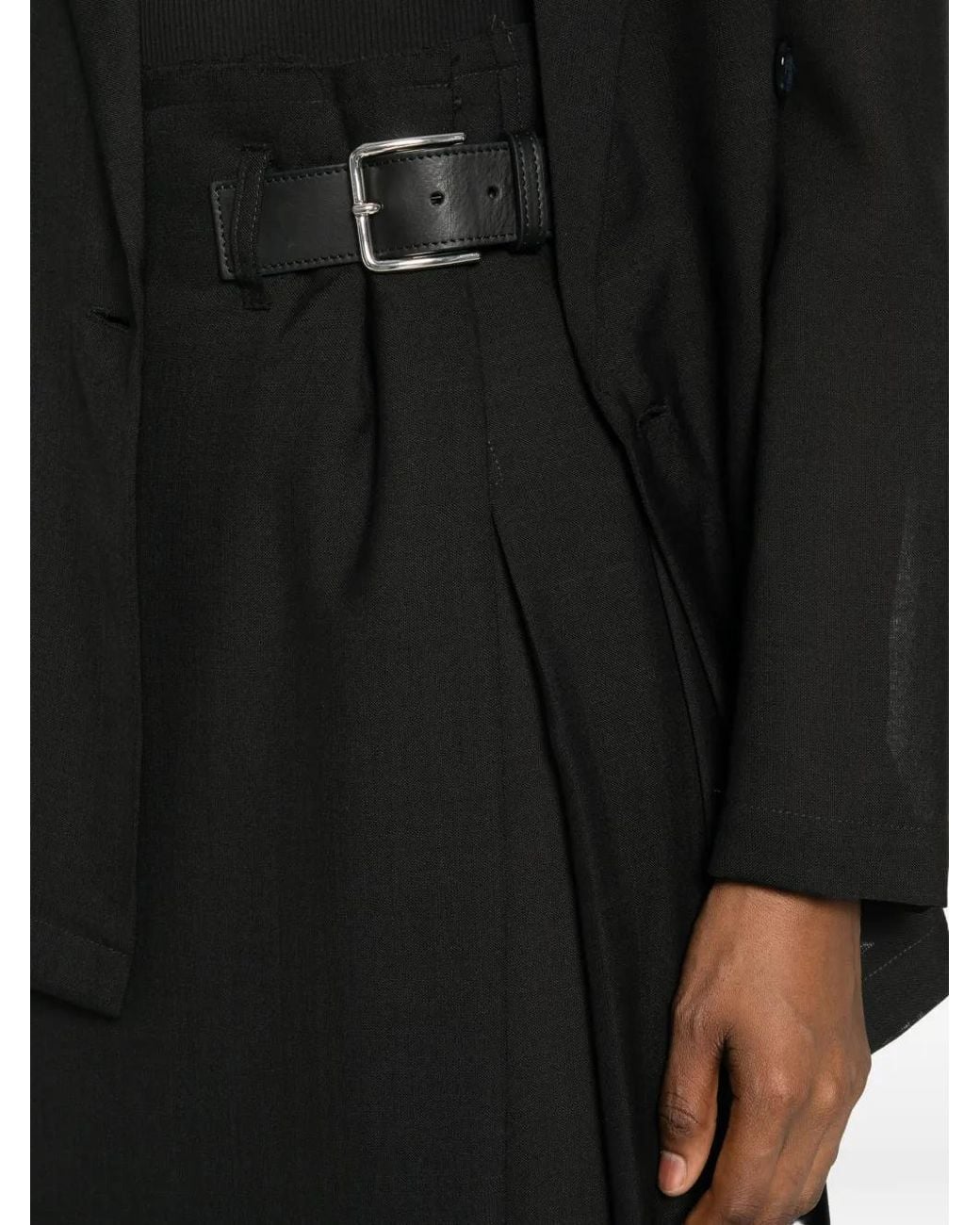 Department 5 Black Gilles Belted Gilles Skirt