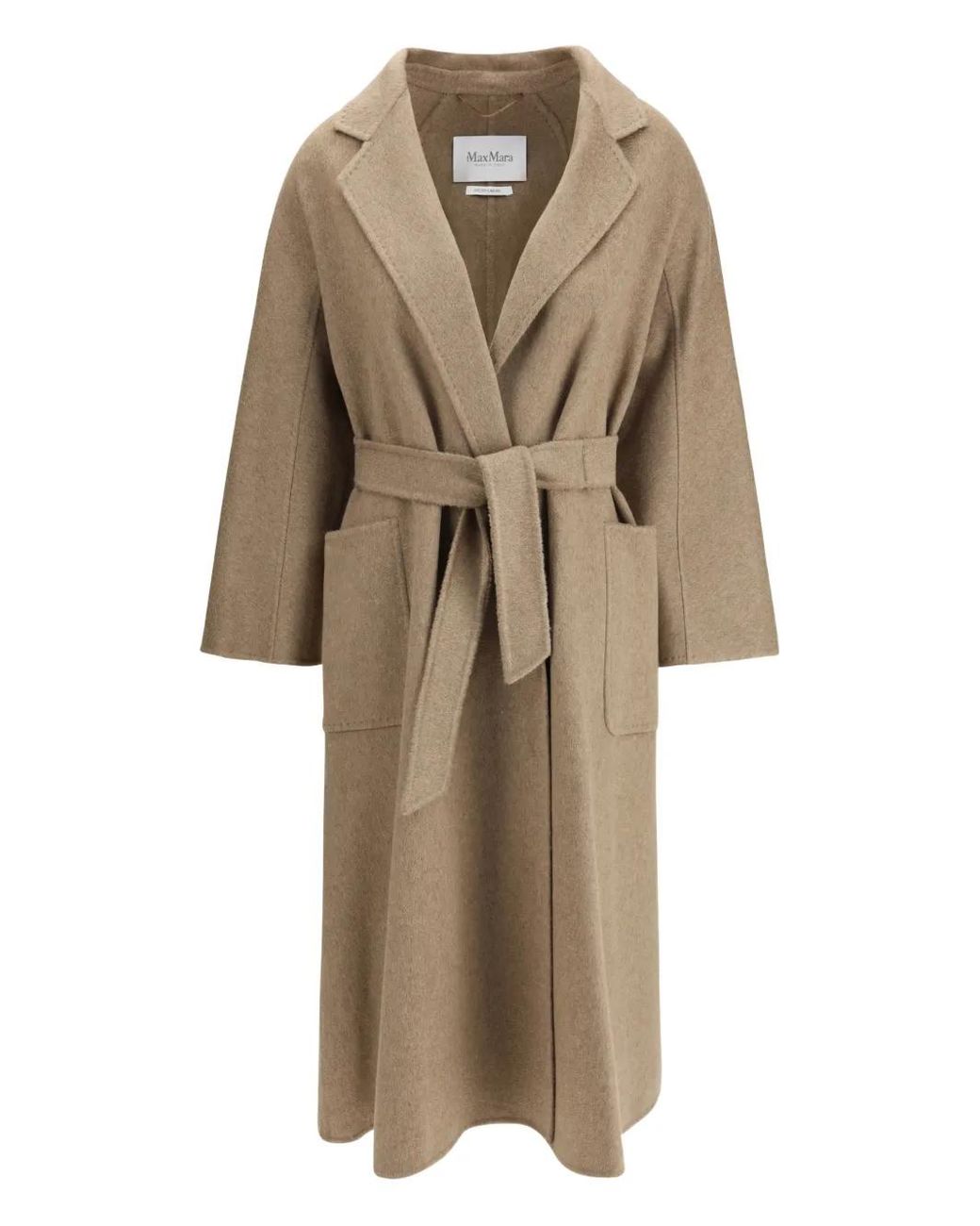 Max Mara Natural Ludmilla Belted Coat