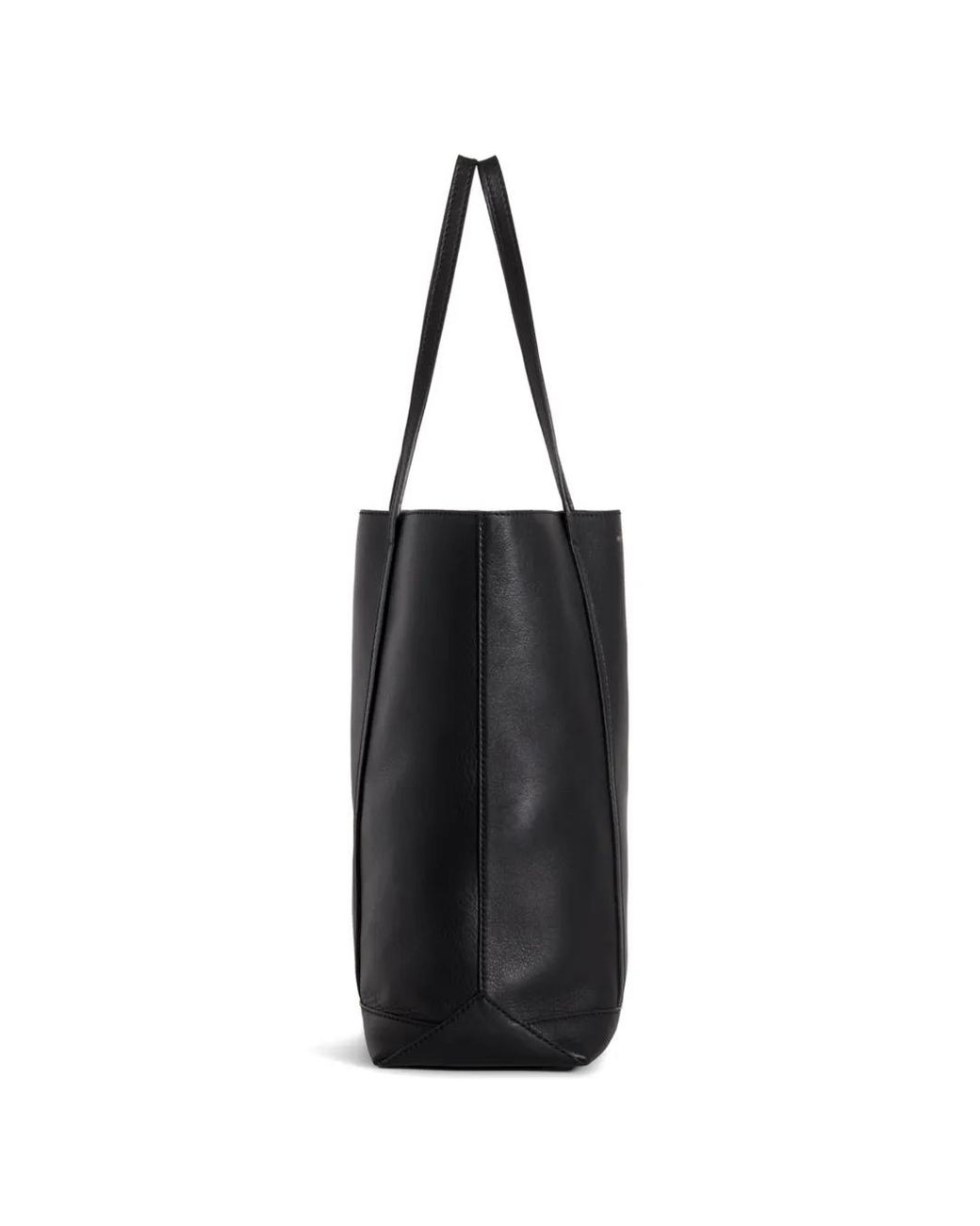 Maison Kitsuné Black Logo-Print Tote Bag