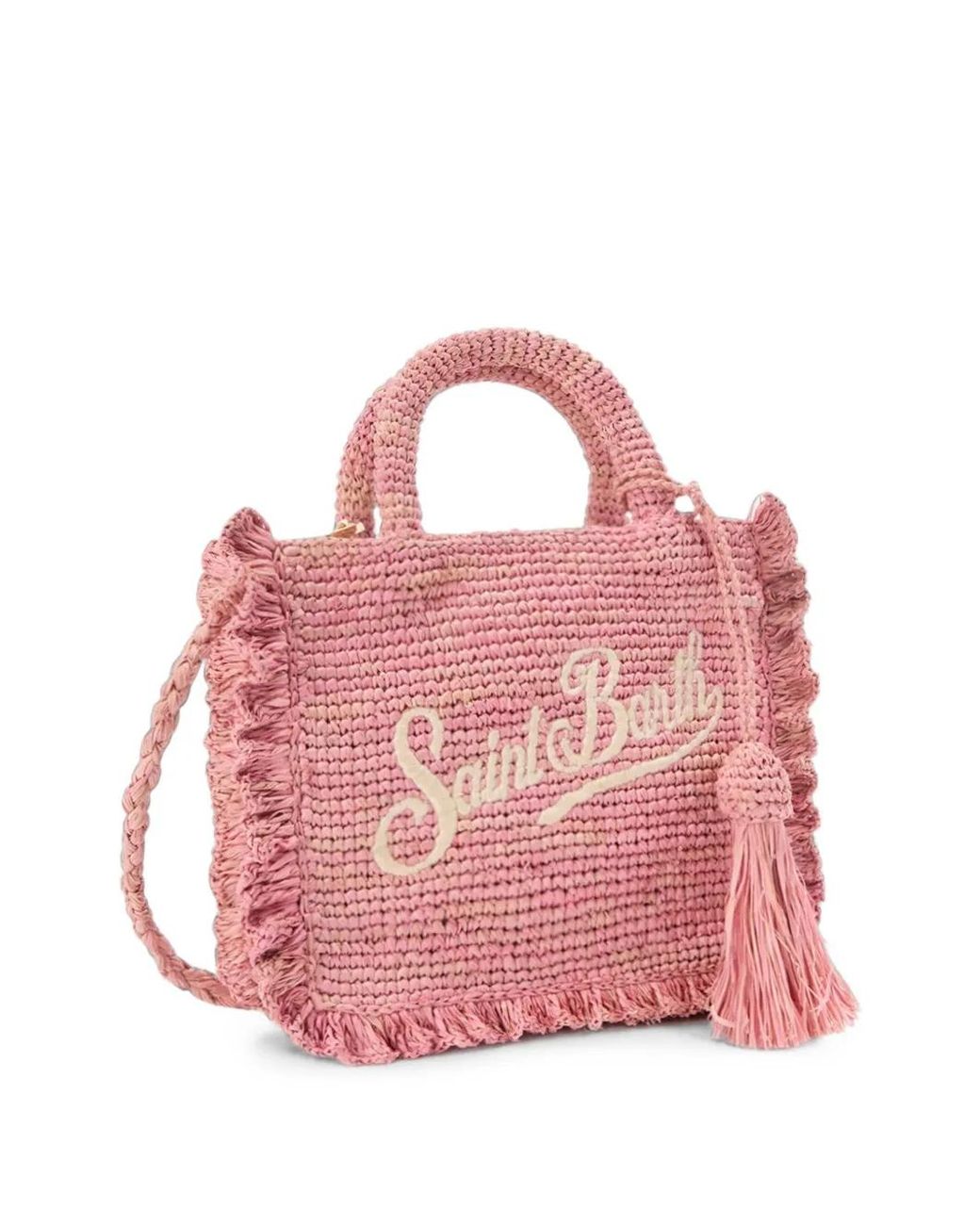 Borsa A Mano Volant Mini di Mc2 Saint Barth in Pink