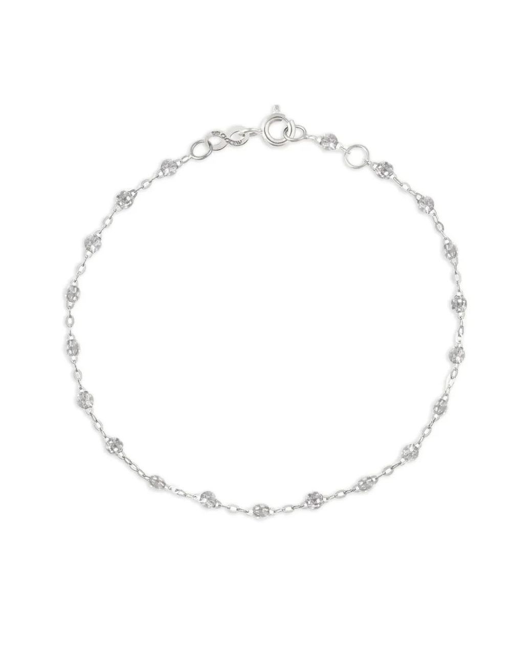 Gigi Clozeau White 18K Beaded Bracelet