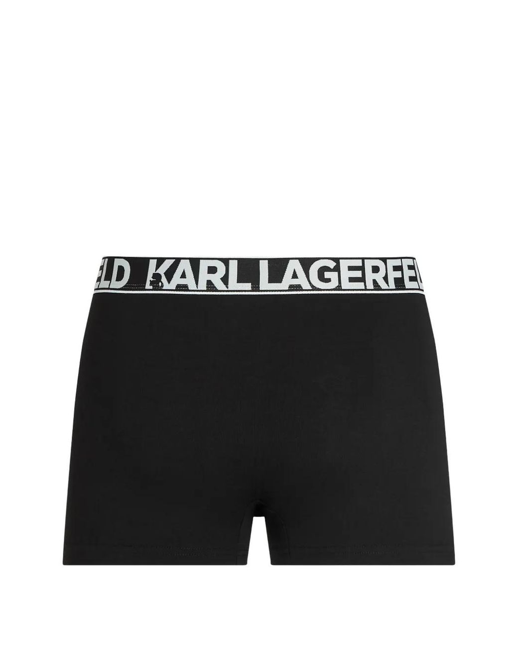 Karl Lagerfeld Black Lot De Cinq Boxers À Logo for men