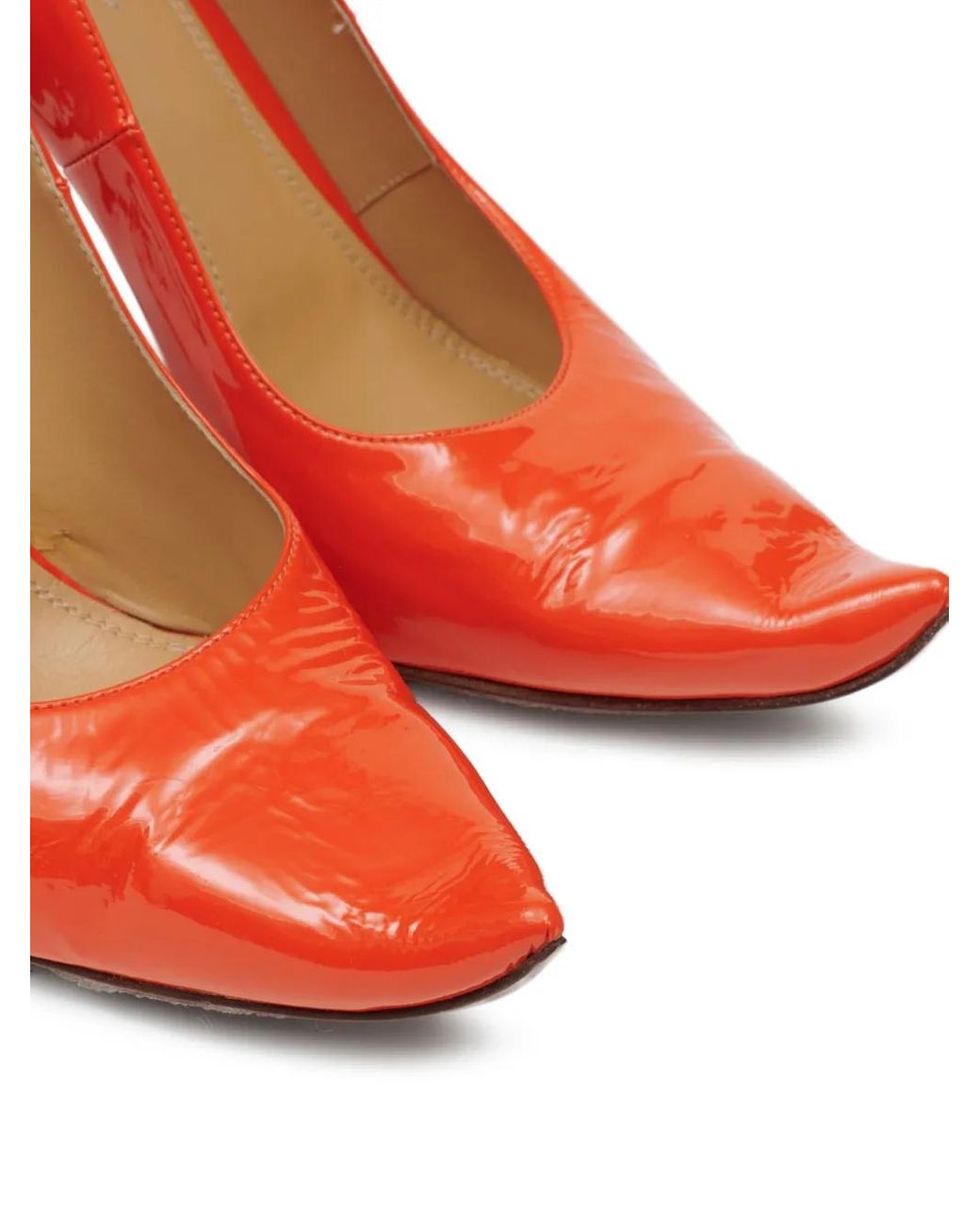 Maison Margiela Pink 100Mm Leather Pumps