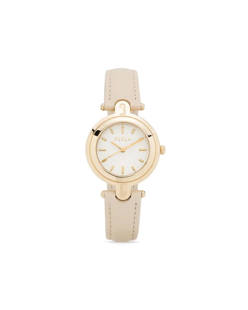 Furla White Arch-Bar 28Mm