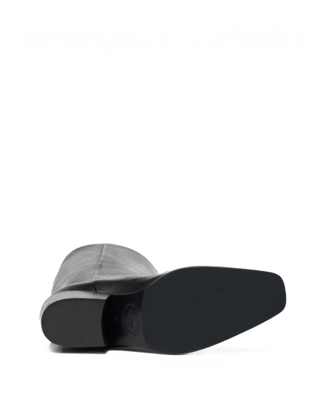 Scarosso Black Ambrosia Square-Toe Boots