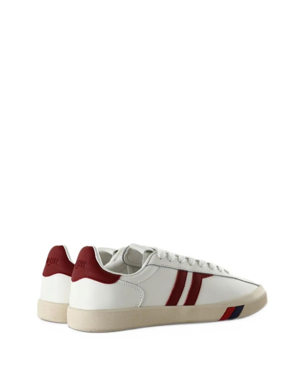 Pro Keds Court Ace Logo-Embossed Striped Sneakers in White | Lyst