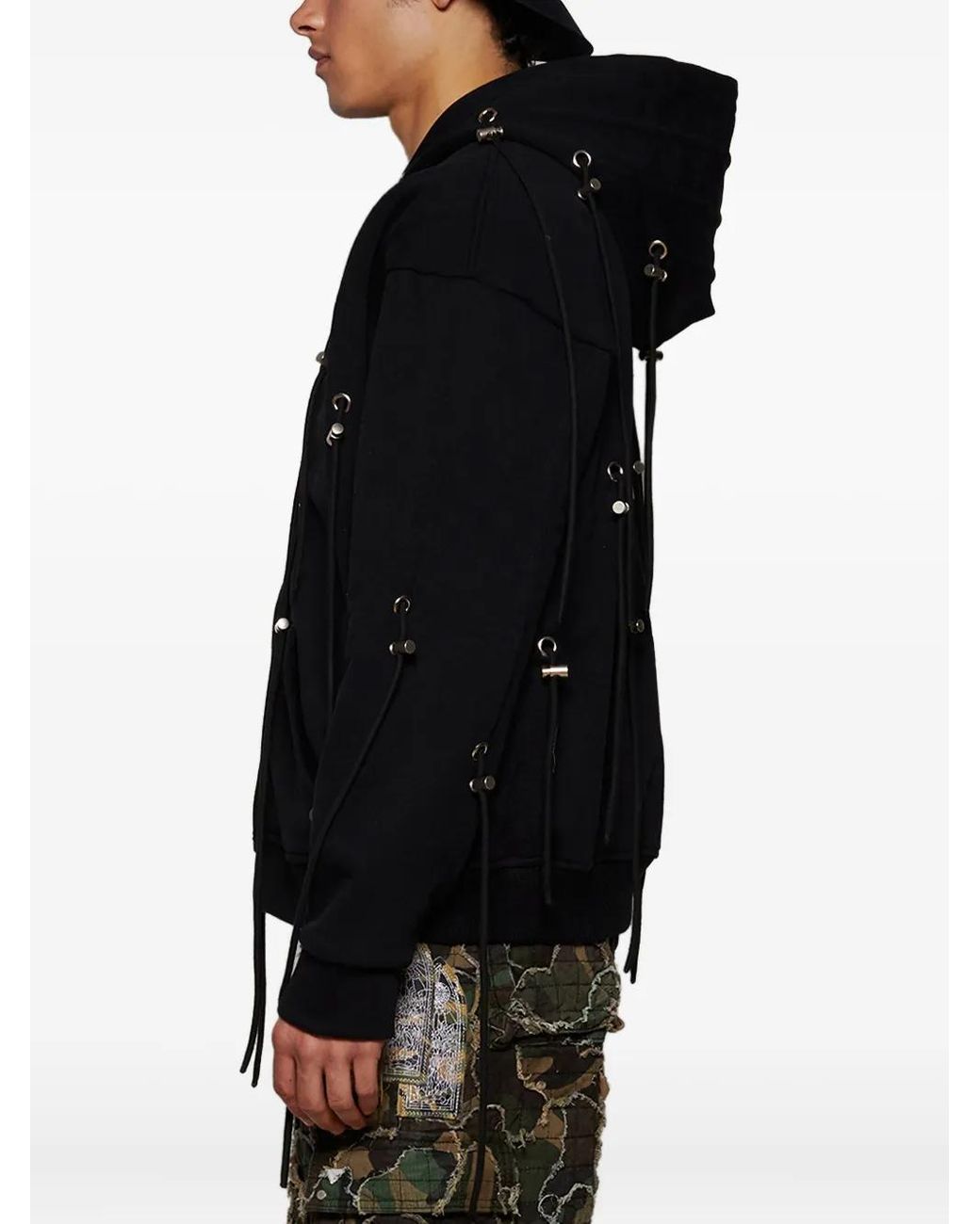 Who Decides War Black String Theory Hoodie for men
