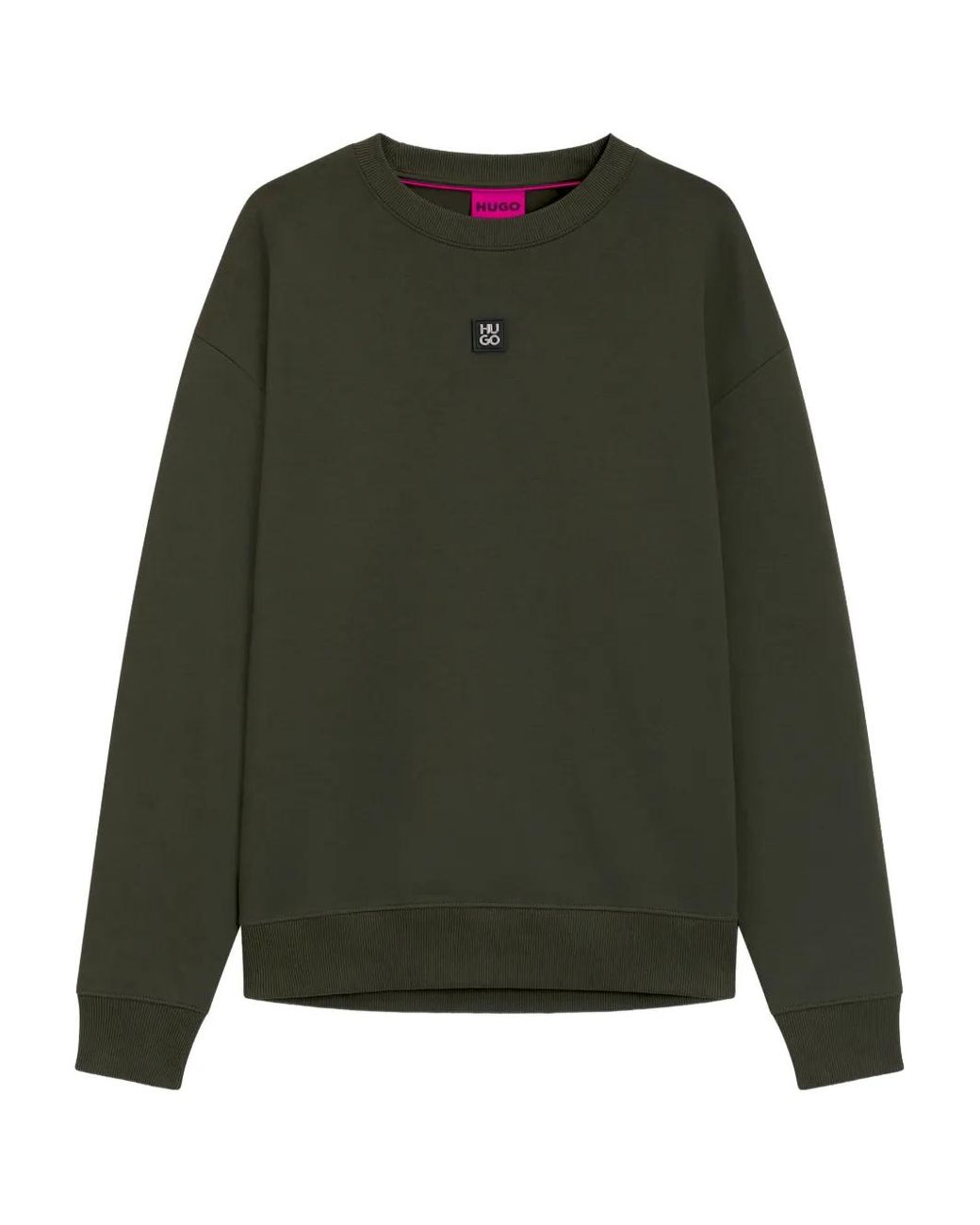 HUGO Green Logo Sweatshirt for men