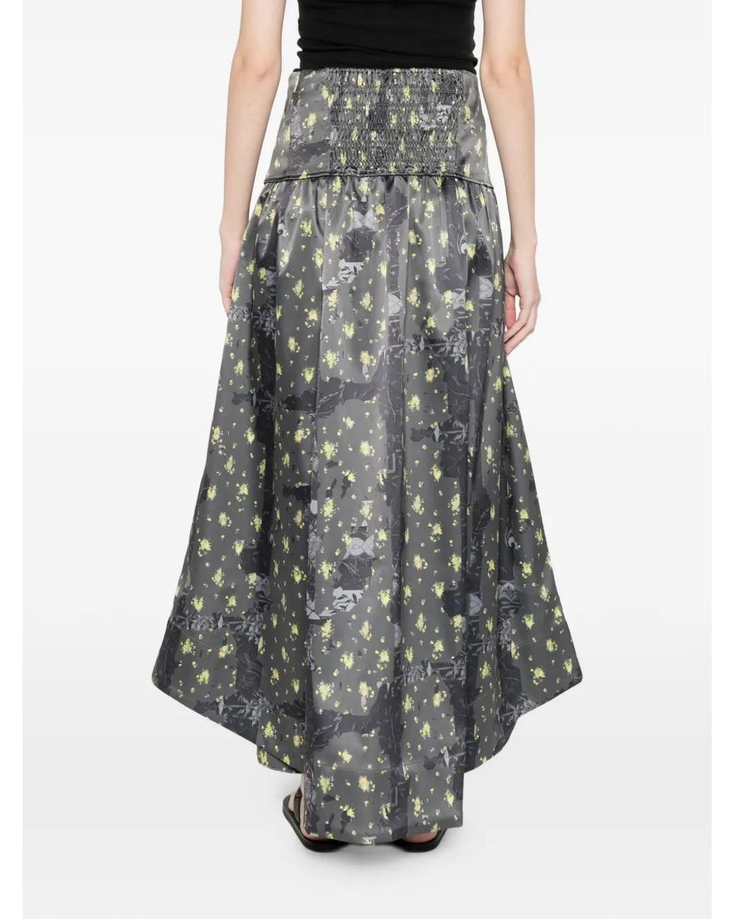 Ganni Gray Skirt