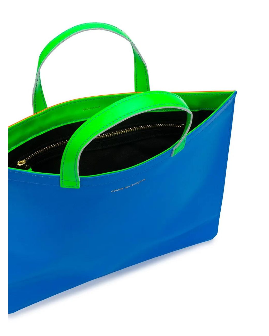 Borsa Tote Sottile di Comme des Garçons in Blue