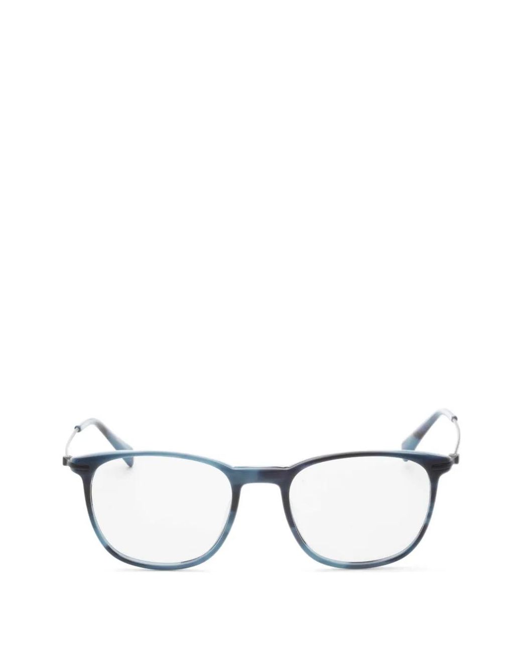 Tumi Blue Square-Frame Glasses for men